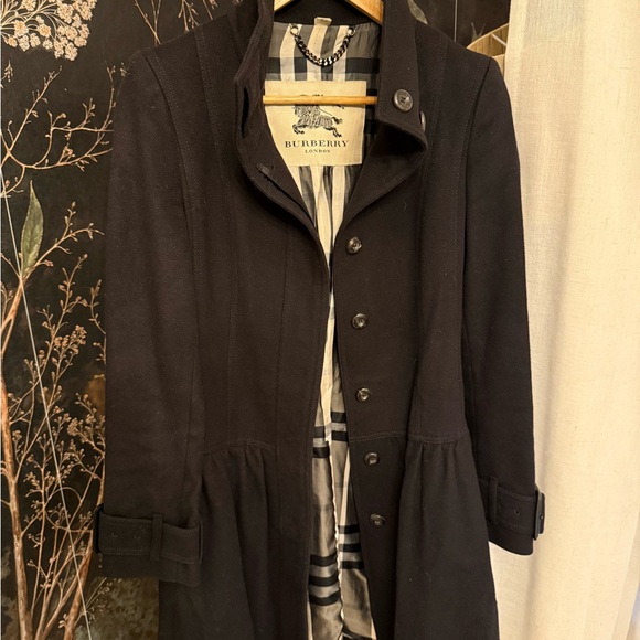Burberry Jackets & Blazers - Burberry Black Trench Coat for Women